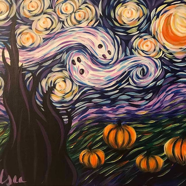 Paint and Sip - Spooky Edition!