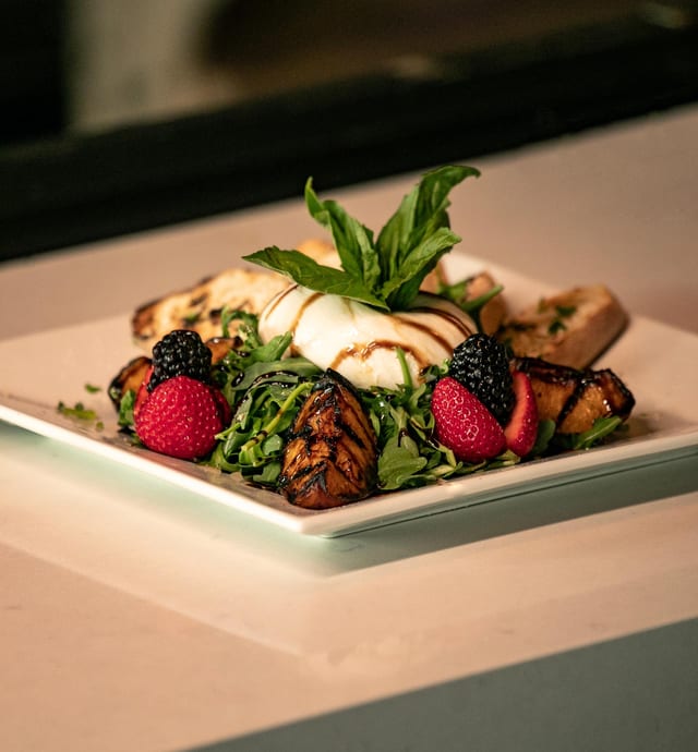 Burrata Salad.