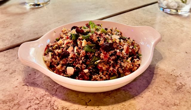 Quinoa side.