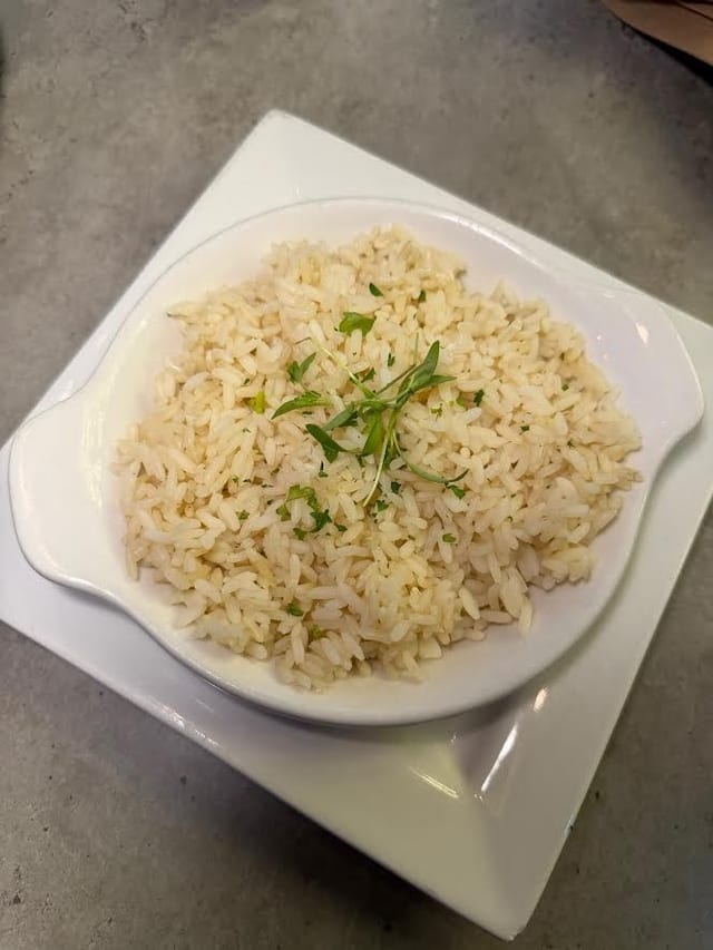 Plain Rice.