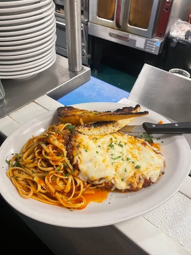 Chicken Parm Pasta.