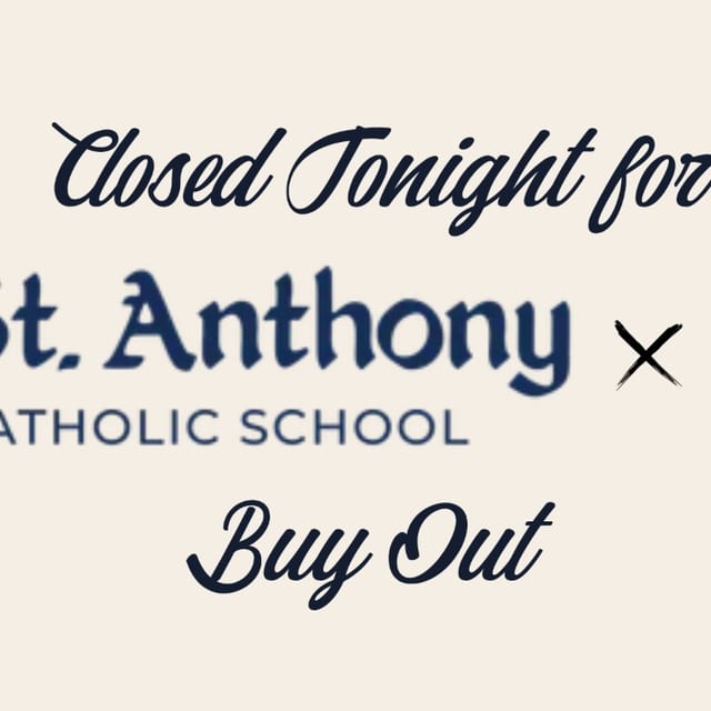 CLOSED for Event | Moms of St. Anthony's