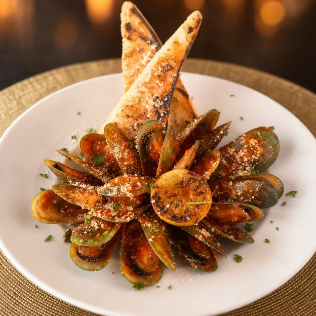 Mussels Laudy Style.