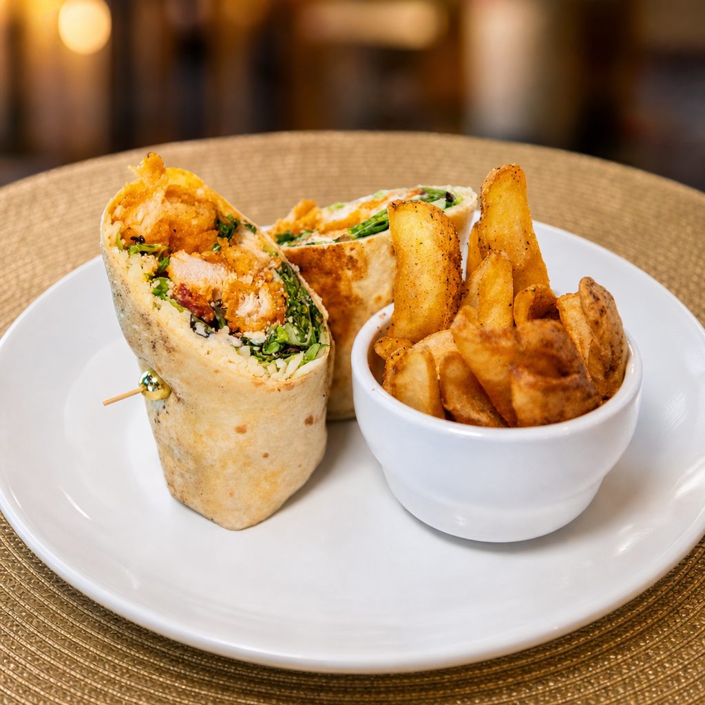 Buffalo Chicken Wrap.