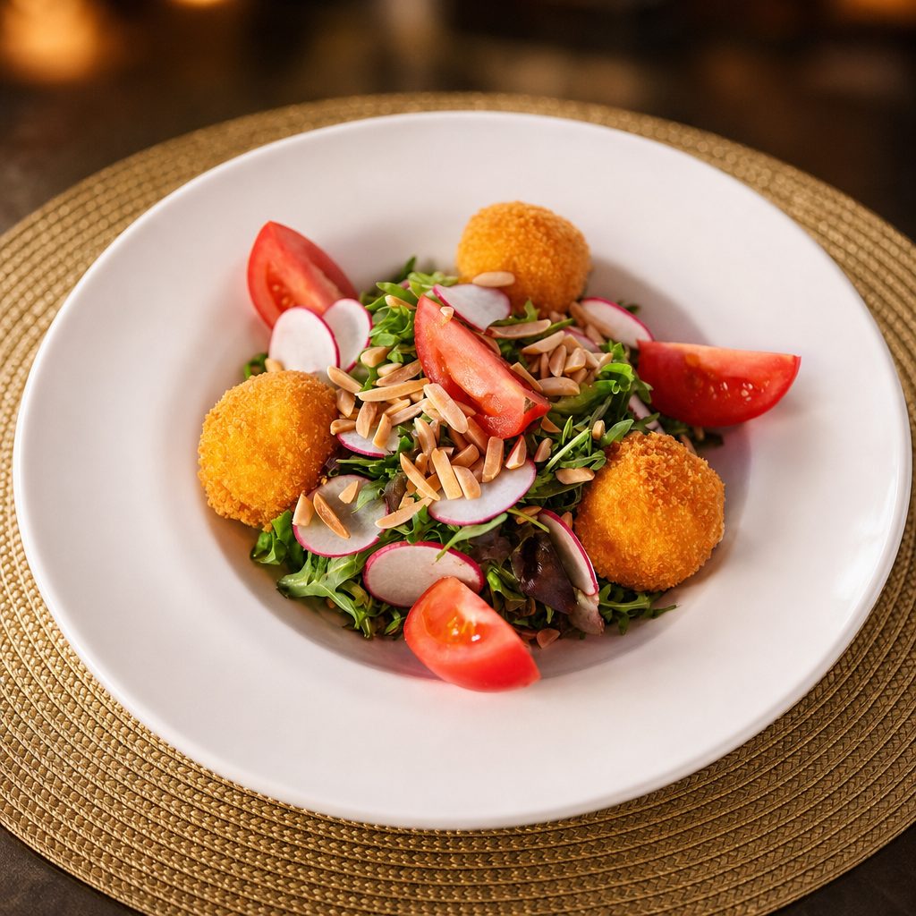 Goat Cheese Salad.