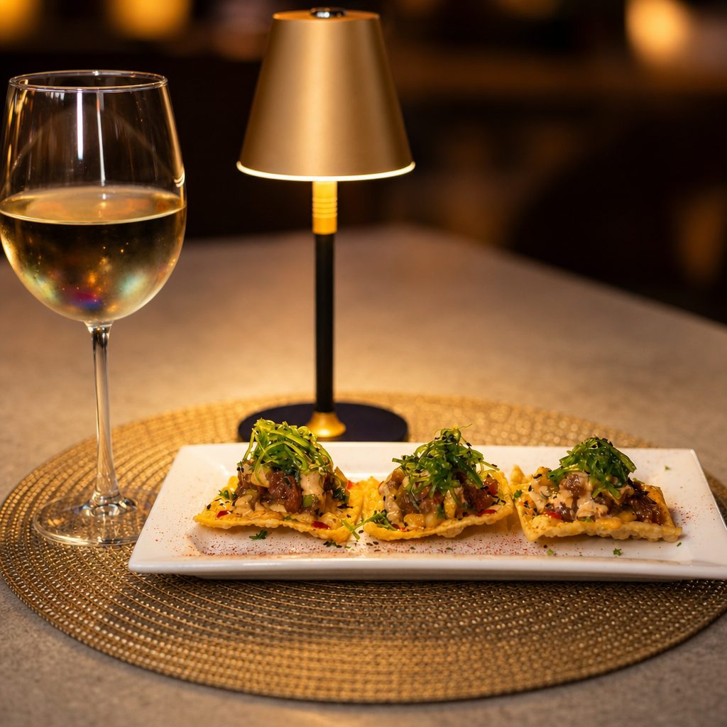 Ahi Tuna Wontons.