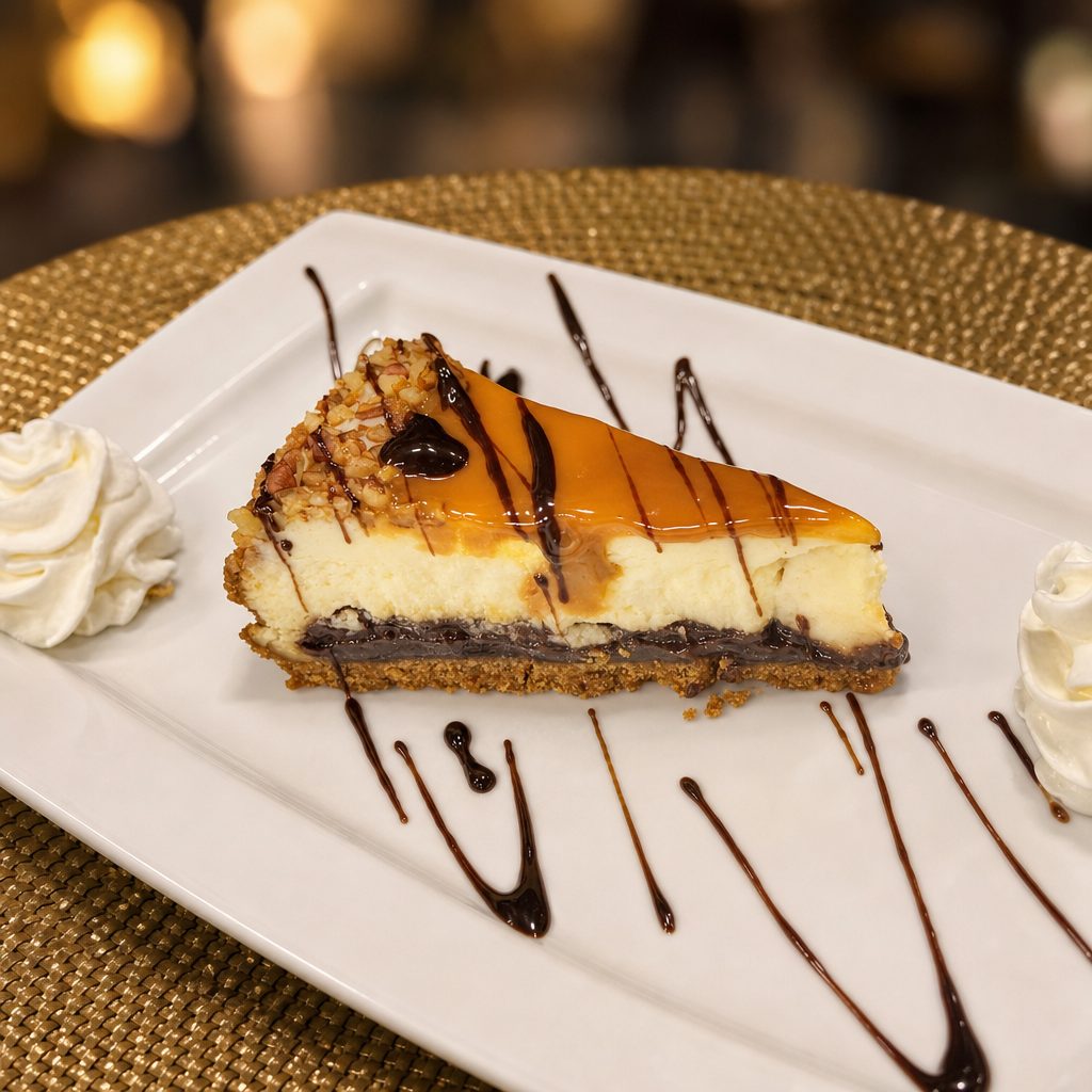 Millionaire’s Cheesecake.