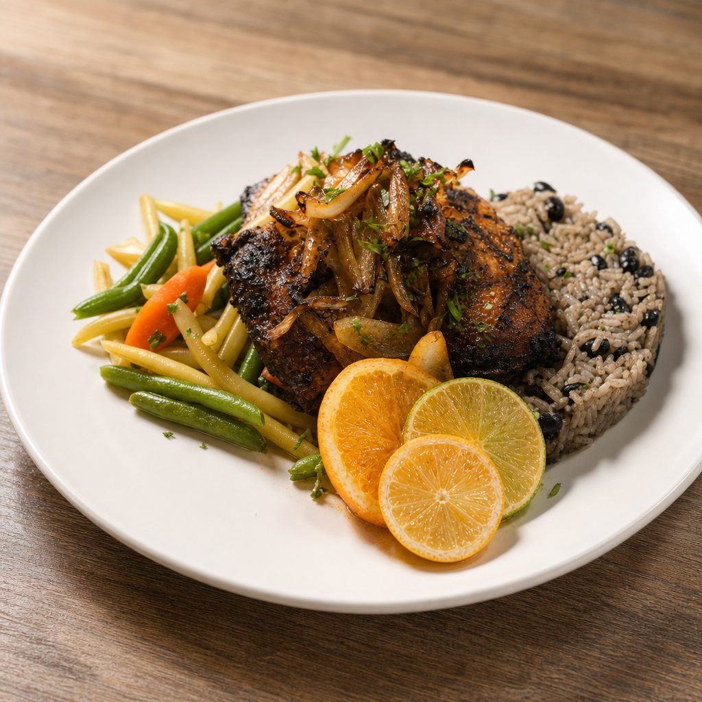 Mojo Grilled Chicken Thigh.