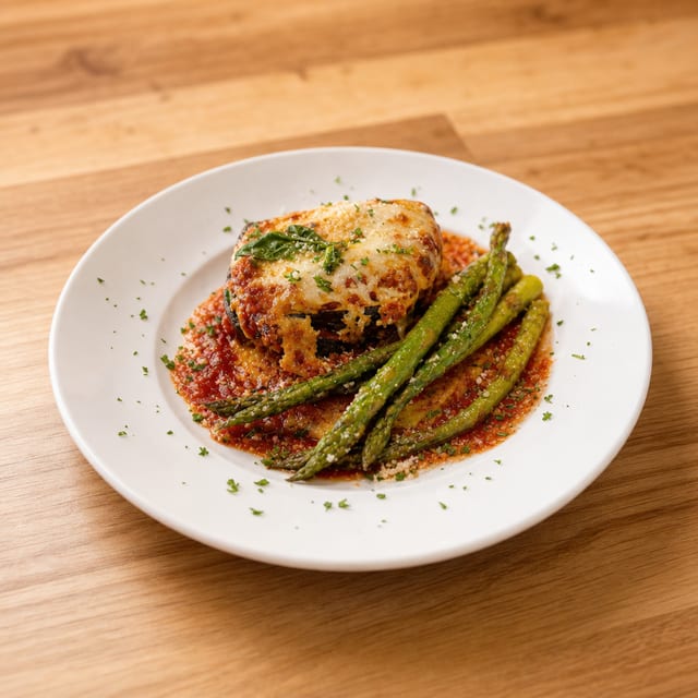 Madchef Eggplant Parm.