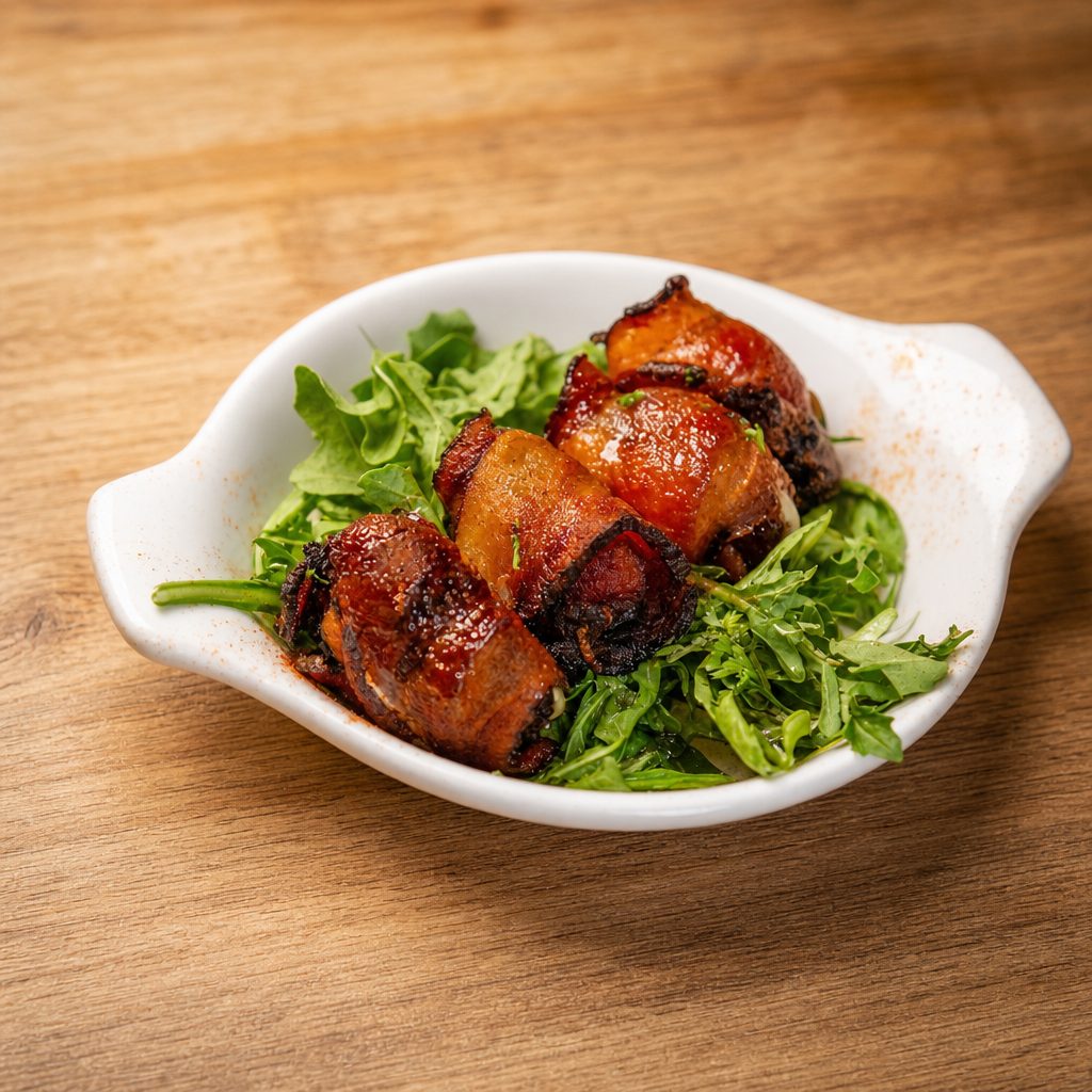 Bacon Wrapped Dates.