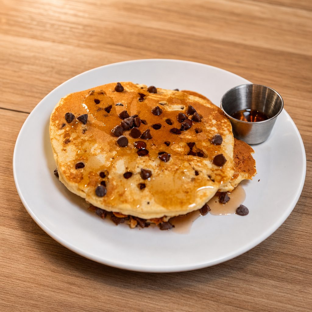 Double Stacked Pancakes.