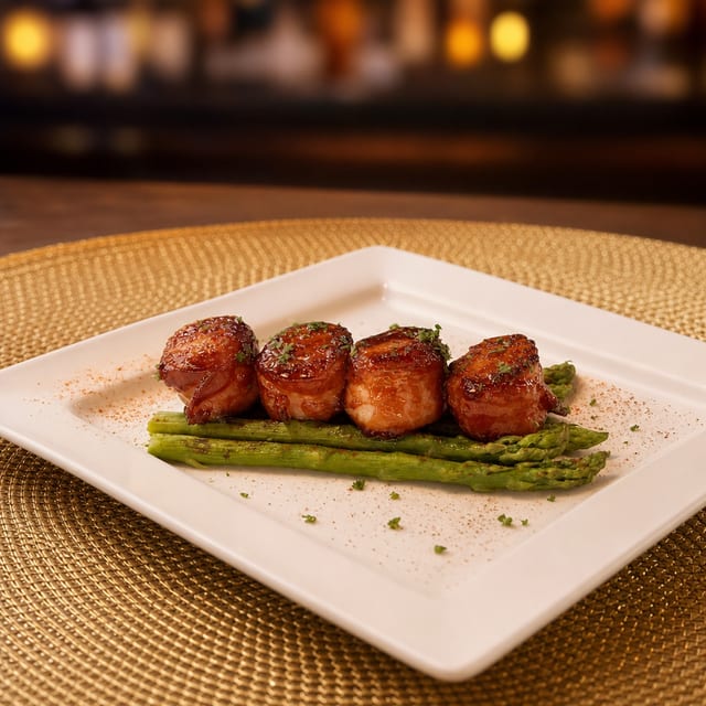 Seared Scallops.