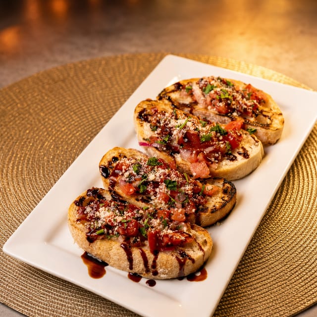 Bruschetta.