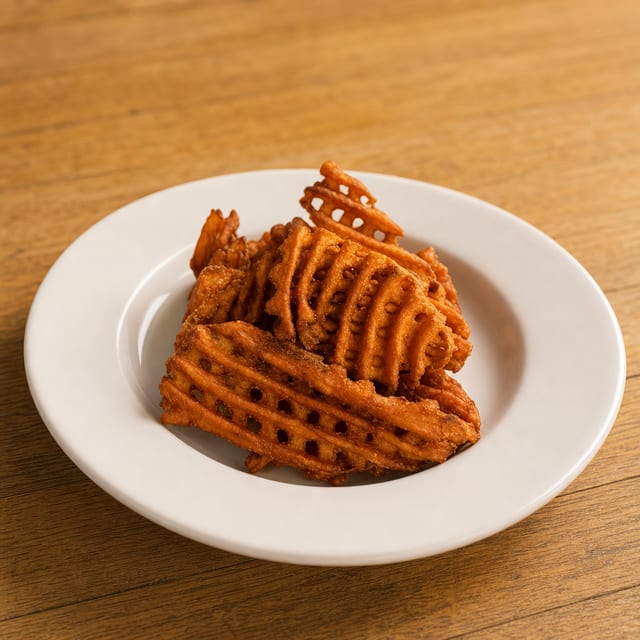 Sweet Potato Waffle Fries.