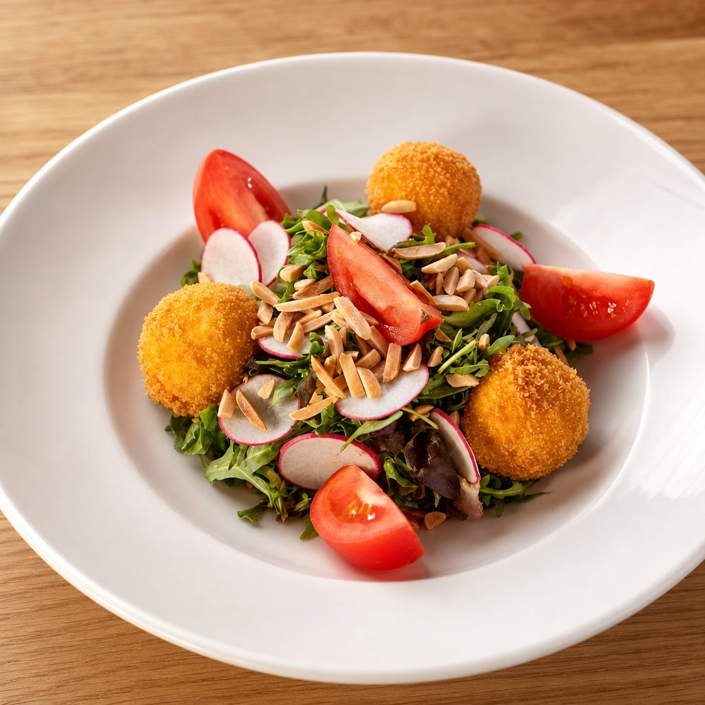 Goat Cheese Salad.