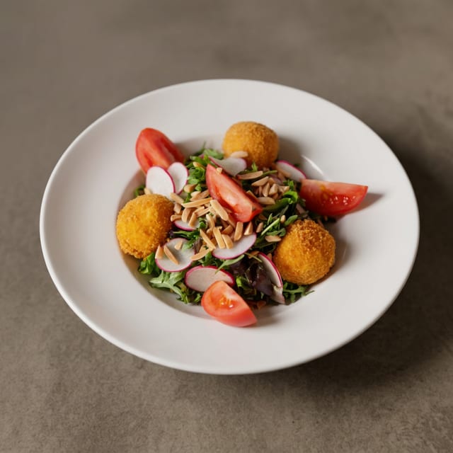 Goat Cheese Salad.