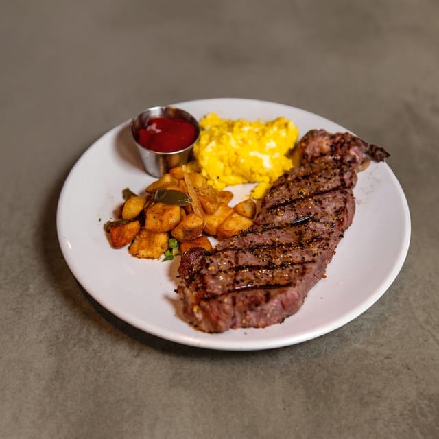 Steak & Eggs.