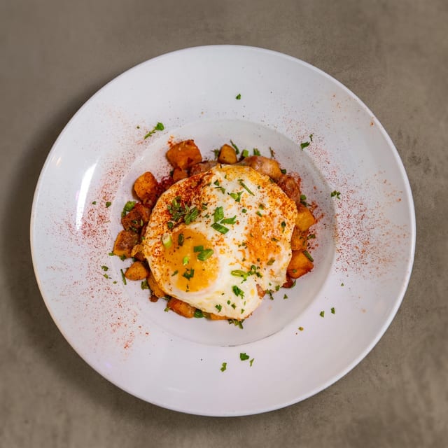 Hash & Eggs.