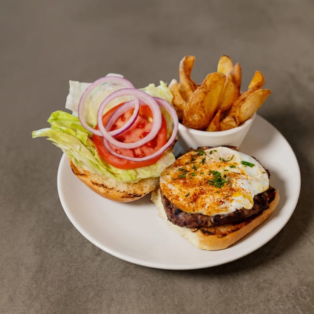 Breakfast Burger.