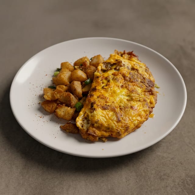 Meat Lovers Omelet.