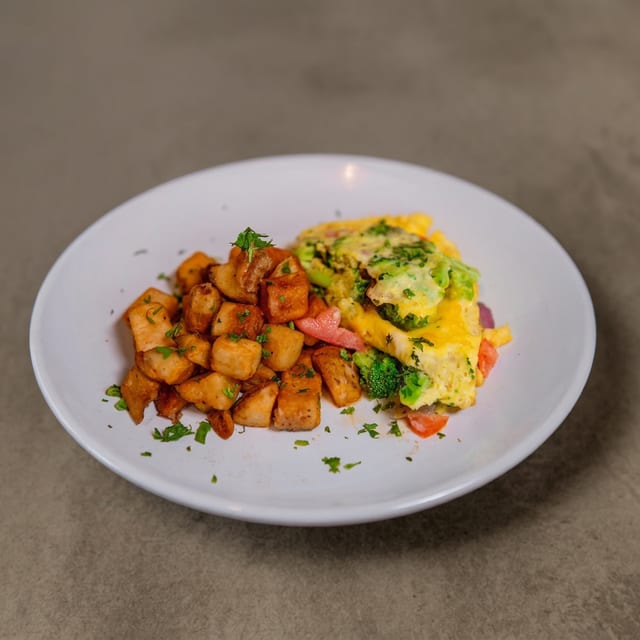 Veggie Omelet.